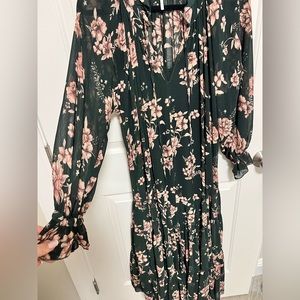 Free people long flowy dress